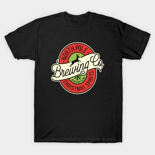 Nortpole Brewing Co T-Shirt by RFTR Design